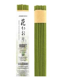 Japanese incense (short scroll): Muguet, 35 sticks